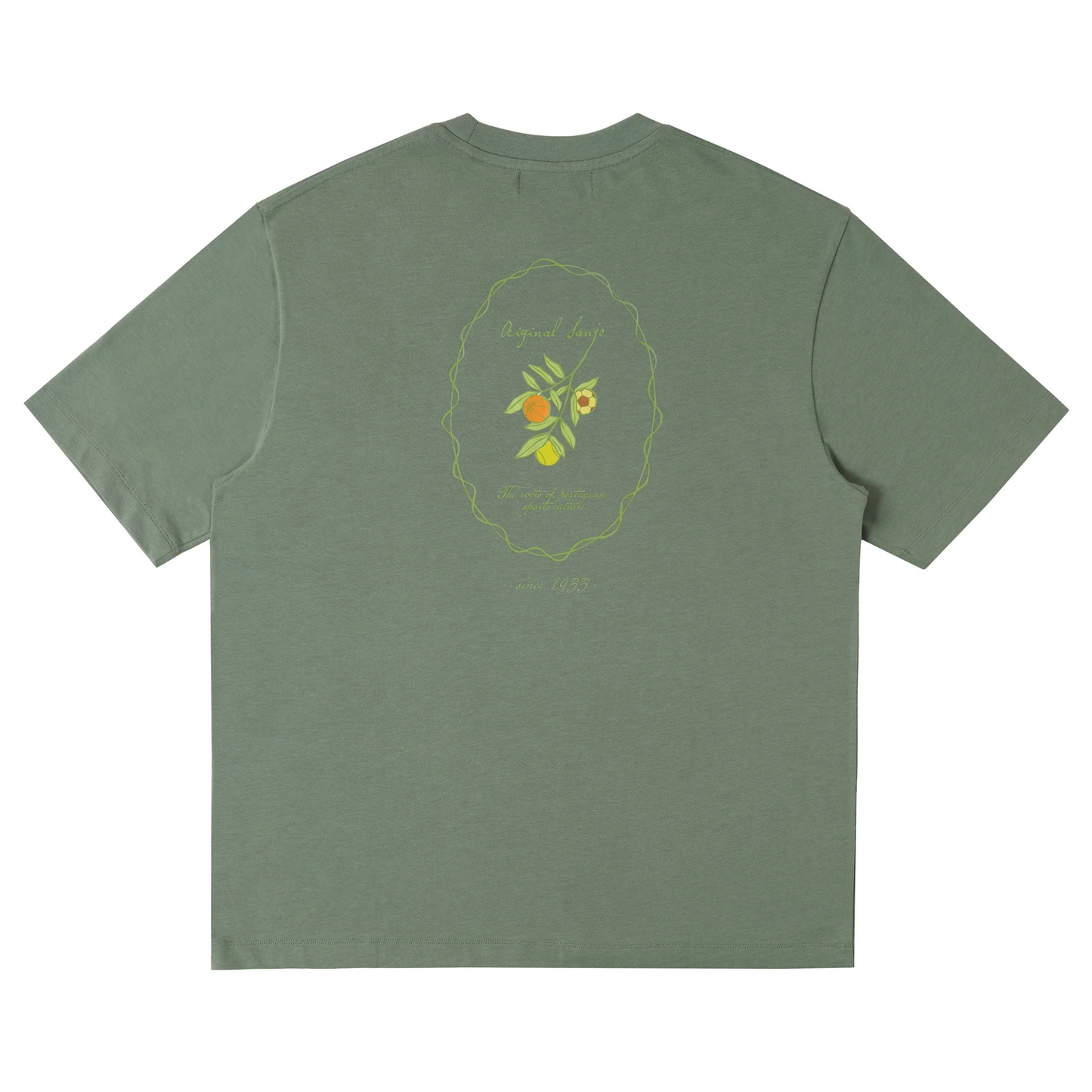The Sporty Olive T-Shirt Kaki