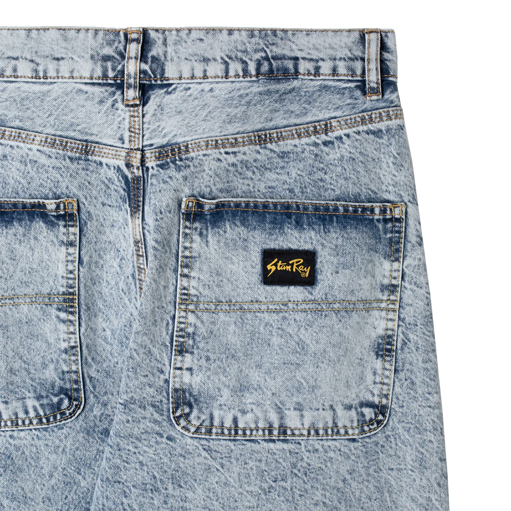 Quality Non-Fade Stone-Wash Men's Stock Jeans
